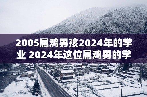 2005属鸡男孩2025年的学业 2025年这位属鸡男的学业如何