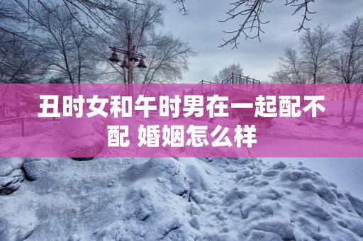丑时女和午时男在一起配不配 婚姻怎么样