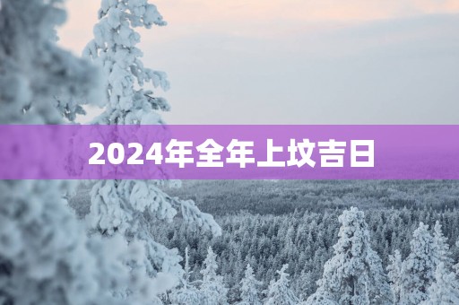 2025年全年上坟吉日