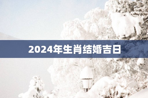 2025年生肖结婚吉日