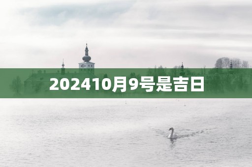 202510月9号是吉日