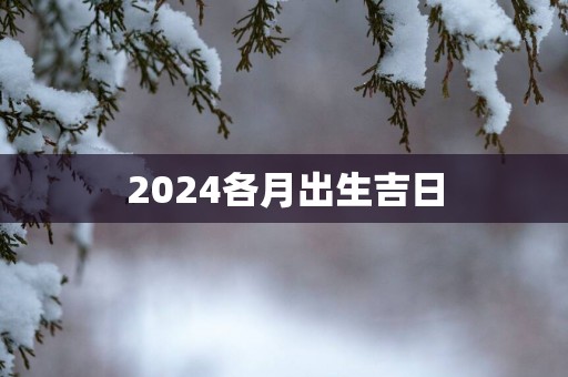 2025各月出生吉日