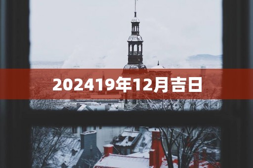 202519年12月吉日