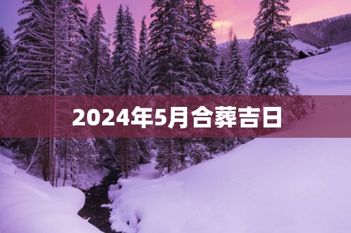 2025年5月合葬吉日