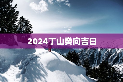 2025丁山癸向吉日