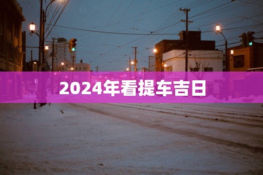2025年看提车吉日