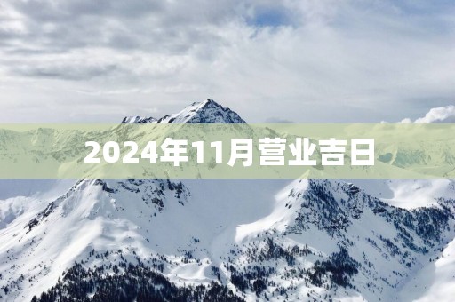 2025年11月营业吉日