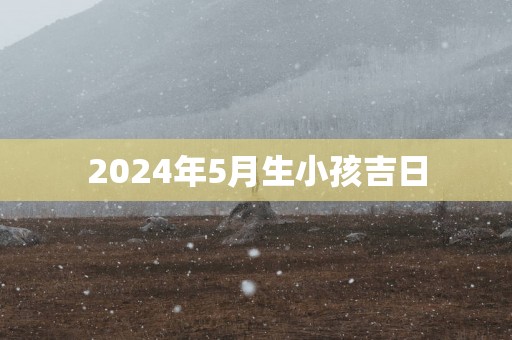 2025年5月生小孩吉日