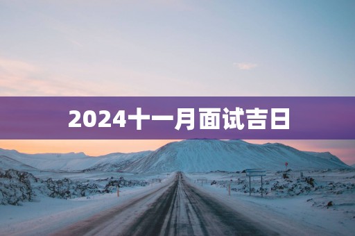 2025十一月面试吉日