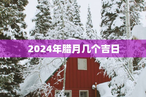 2025年腊月几个吉日