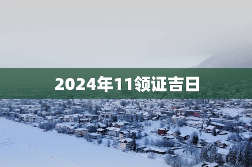 2025年11领证吉日