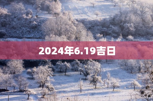 2025年6.19吉日
