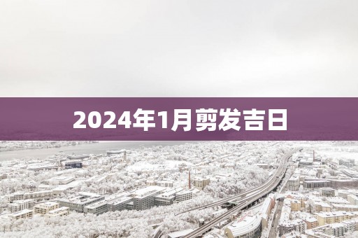 2025年1月剪发吉日