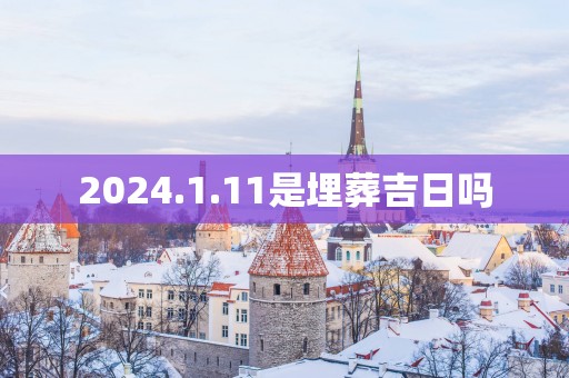 2025.1.11是埋葬吉日吗