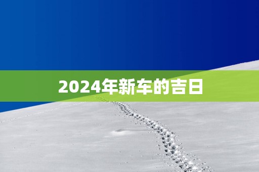 2025年新车的吉日