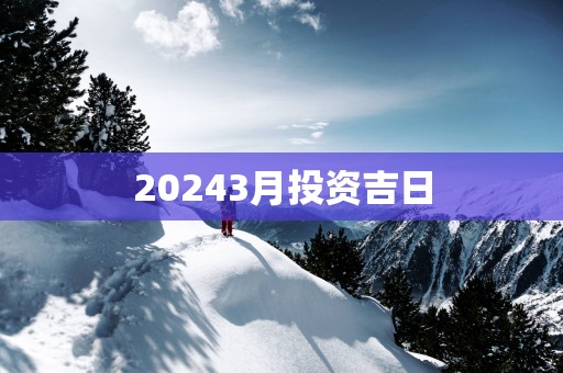 20253月投资吉日