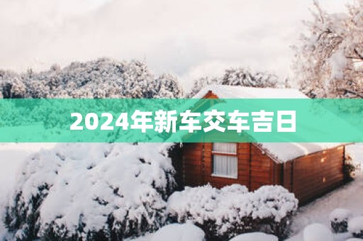 2025年新车交车吉日