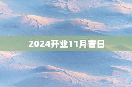 2025开业11月吉日