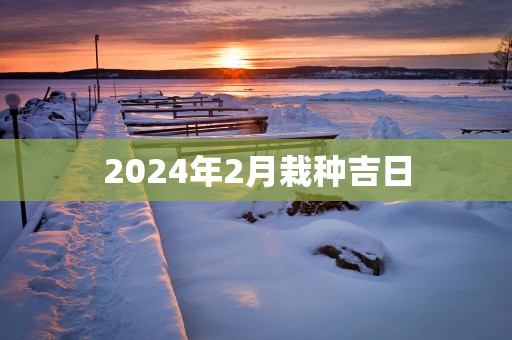 2025年2月栽种吉日