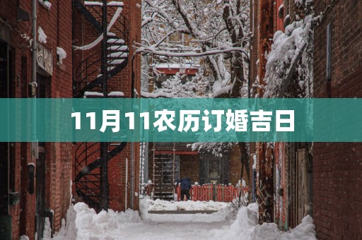 11月11农历订婚吉日
