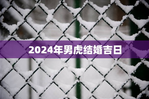 2025年男虎结婚吉日