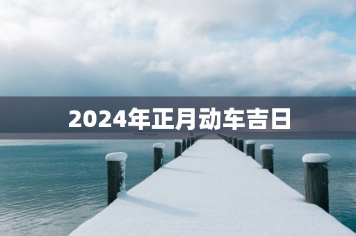 2025年正月动车吉日