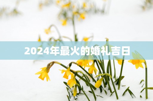 2025年最火的婚礼吉日