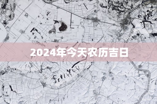 2025年今天农历吉日