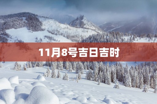 11月8号吉日吉时