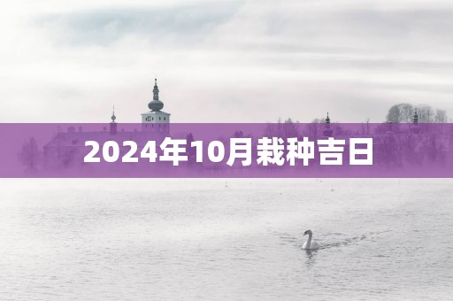 2025年10月栽种吉日