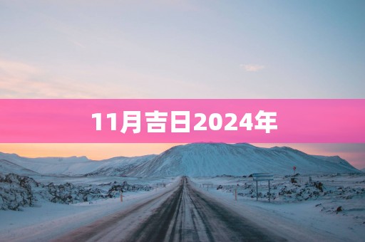11月吉日2025年