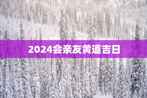 2025会亲友黄道吉日