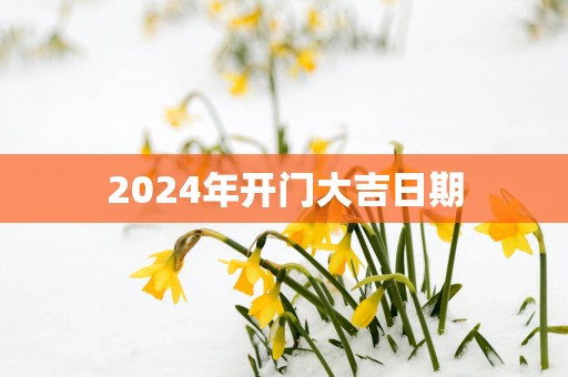2025年开门大吉日期