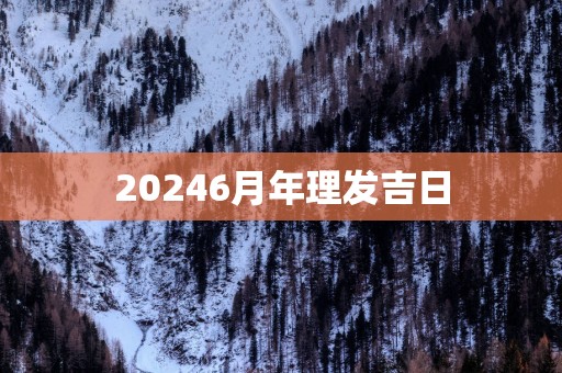 20256月年理发吉日
