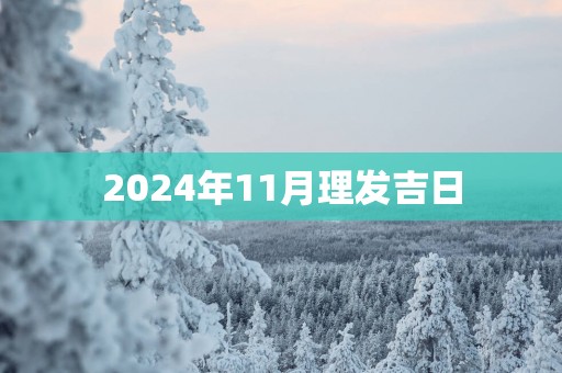 2025年11月理发吉日