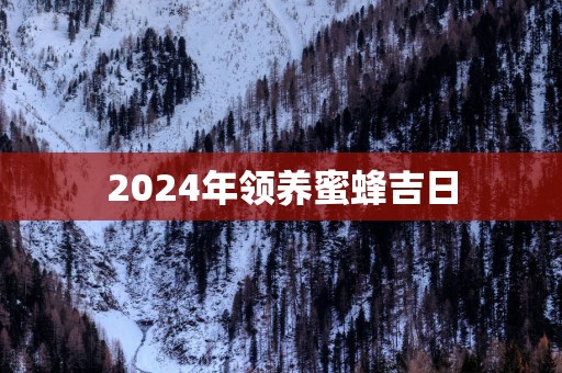 2025年领养蜜蜂吉日