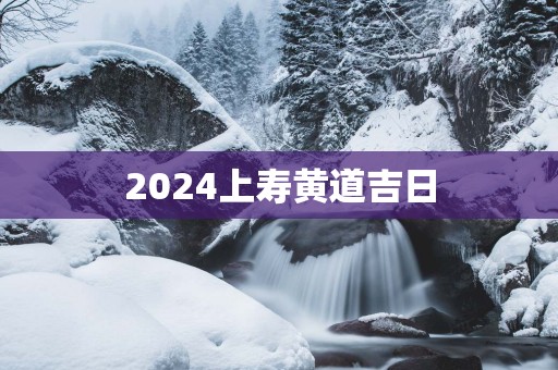 2025上寿黄道吉日