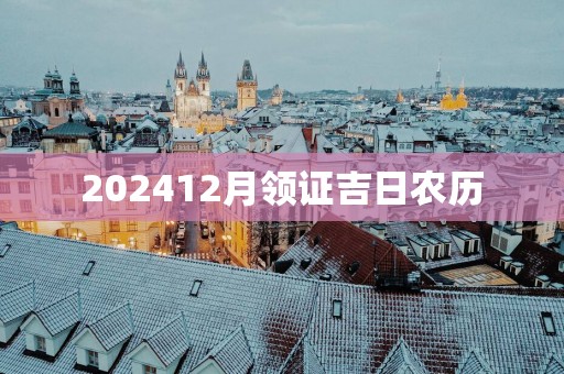 202512月领证吉日农历