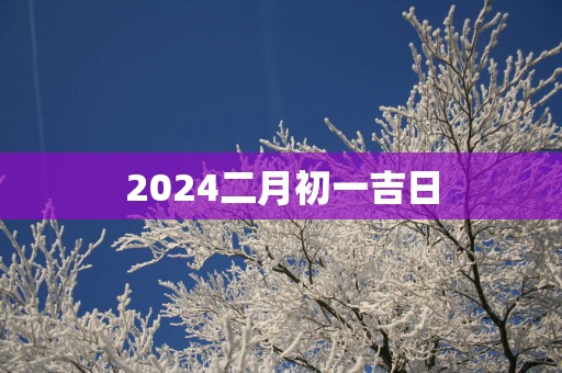 2025二月初一吉日