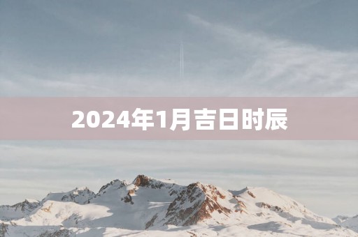 2025年1月吉日时辰