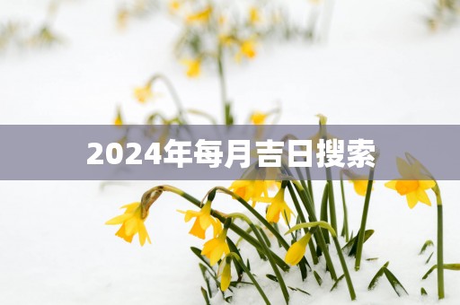 2025年每月吉日搜索