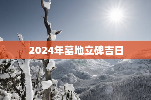 2025年墓地立碑吉日