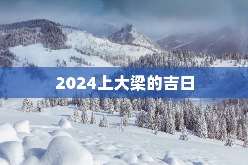 2025上大梁的吉日
