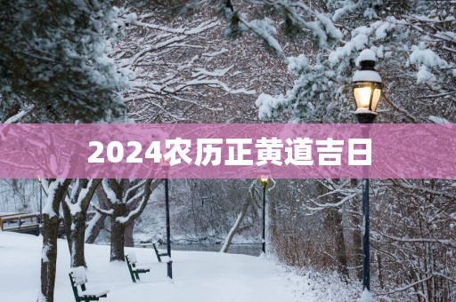 2025农历正黄道吉日