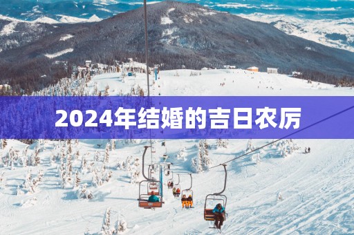 2025年结婚的吉日农厉