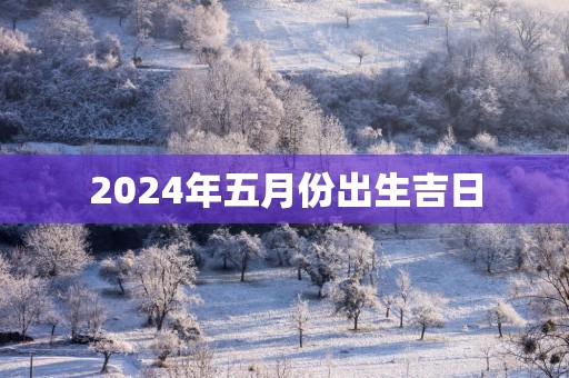 2025年五月份出生吉日