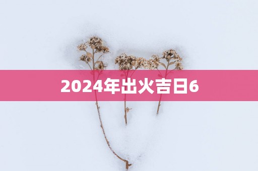 2025年出火吉日6