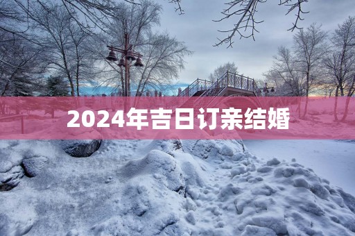 2025年吉日订亲结婚