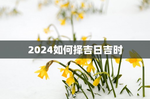 2025如何择吉日吉时