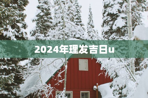 2025年理发吉日u